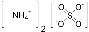 Формула сульфата аммония